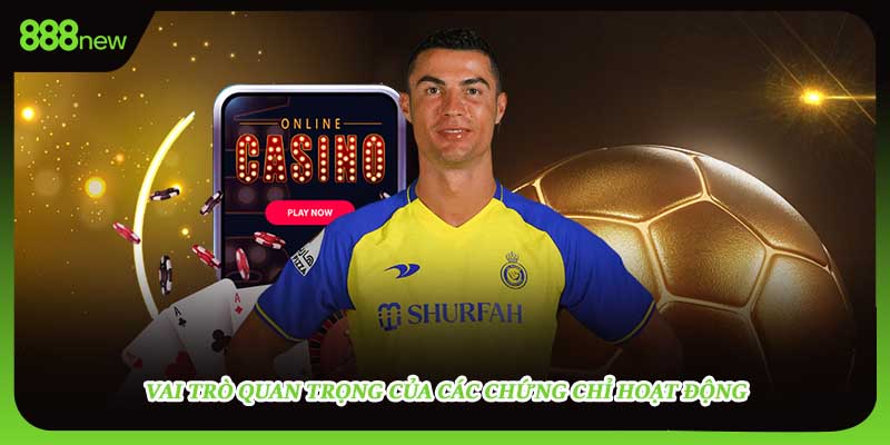 Vai trò quan trọng của các chứng chỉ hoạt động